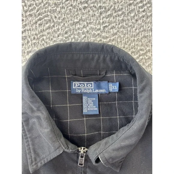 Polo by Ralph Lauren Black Bomber Jacket - Picture 2 of 13